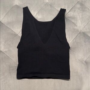 Black Sleeveless Women's Top